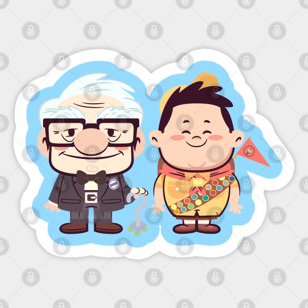 Explorer Buds Sticker by TanoshiBoy